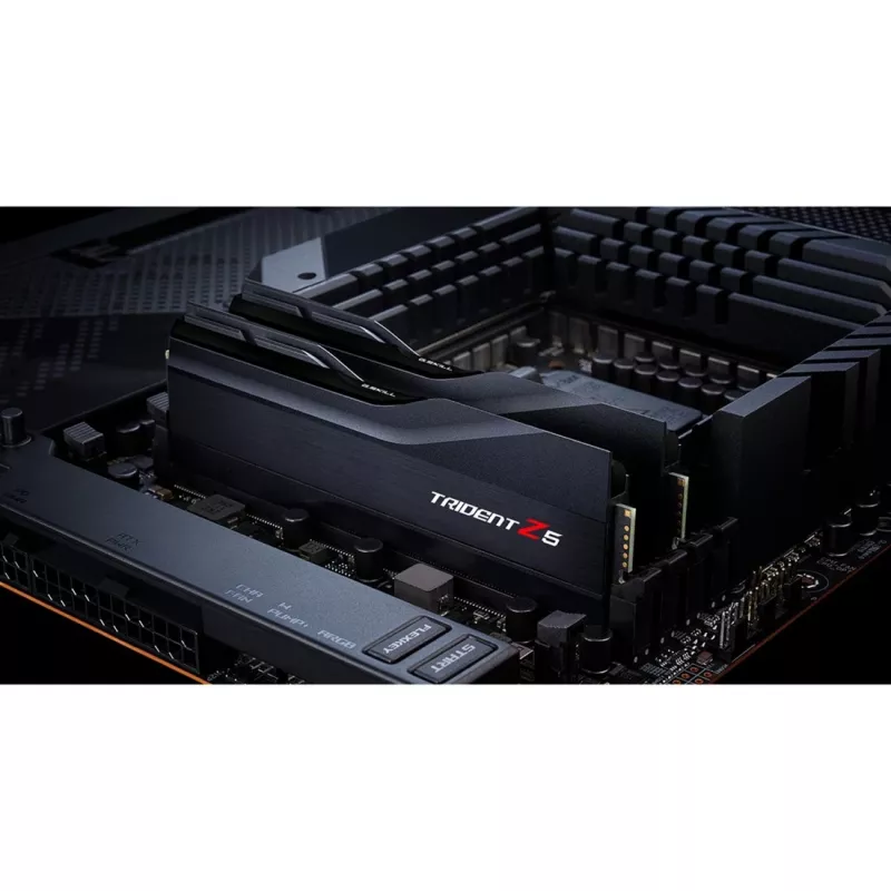 DIMM 64 GB DDR5-6000 (2x 32 GB) Dual-Kit, Arbeitsspeicher schwarz, F5-6000J3040G32GX2-TZ5K, Trident Z5, INTEL XMP