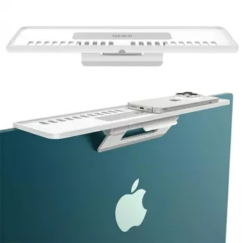 Ablagehalter für iMac 312 weiß