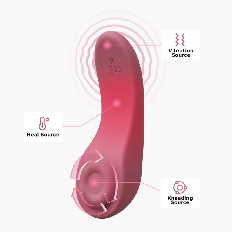 U-grow Momcozy LM02 Milchbildungs-Massagegerät – elektrischer Brustmassager zur Unterstützung beim Stillen
