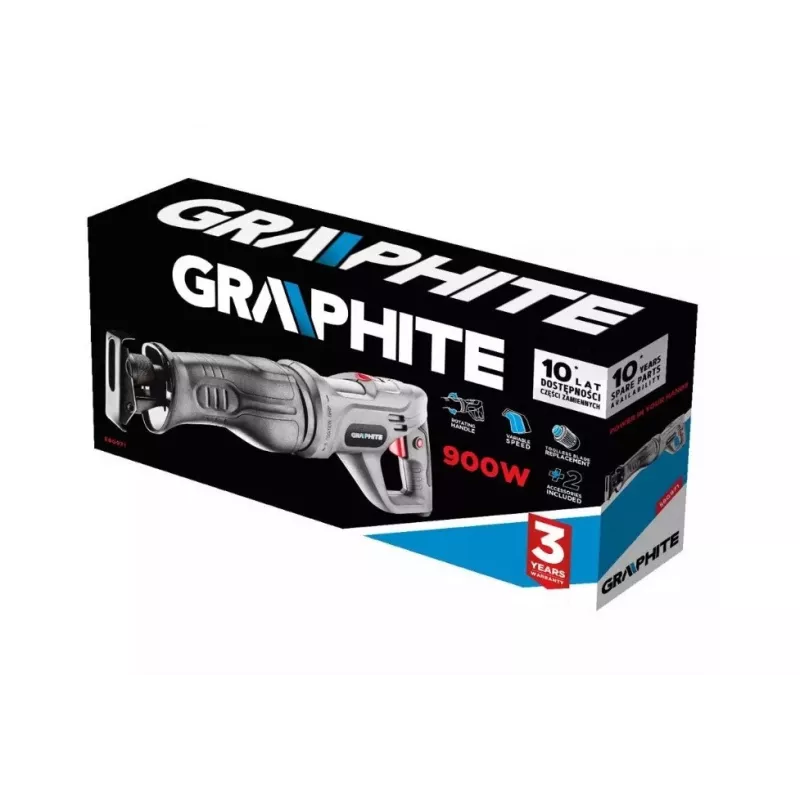 Schablonensäge 900W Graphite 20mm Hub, Hubzahl 0-2600 min