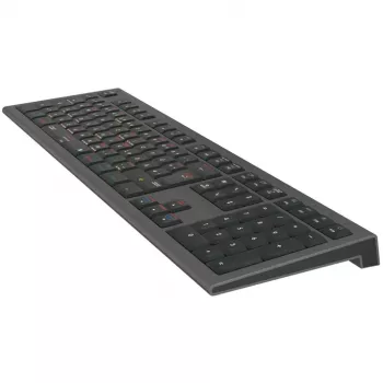 Logickeyboard LKB-OSX-A2M-DE Tastatur USB QWERTZ Deutsch Schwarz (LKB-OSX-A2M-DE)