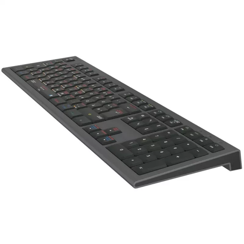 Logickeyboard LKB-OSX-A2M-DE Tastatur USB QWERTZ Deutsch Schwarz (LKB-OSX-A2M-DE)