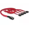 Delock - SATA- / SAS-Kabel - 4-Lane - SATA (W) auf 36 PIN 4iMini MultiLane (M) - 50 cm (83057)