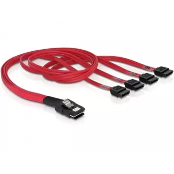 Delock - SATA- / SAS-Kabel - 4-Lane - SATA (W) auf 36 PIN 4iMini MultiLane (M) - 50 cm (83057)