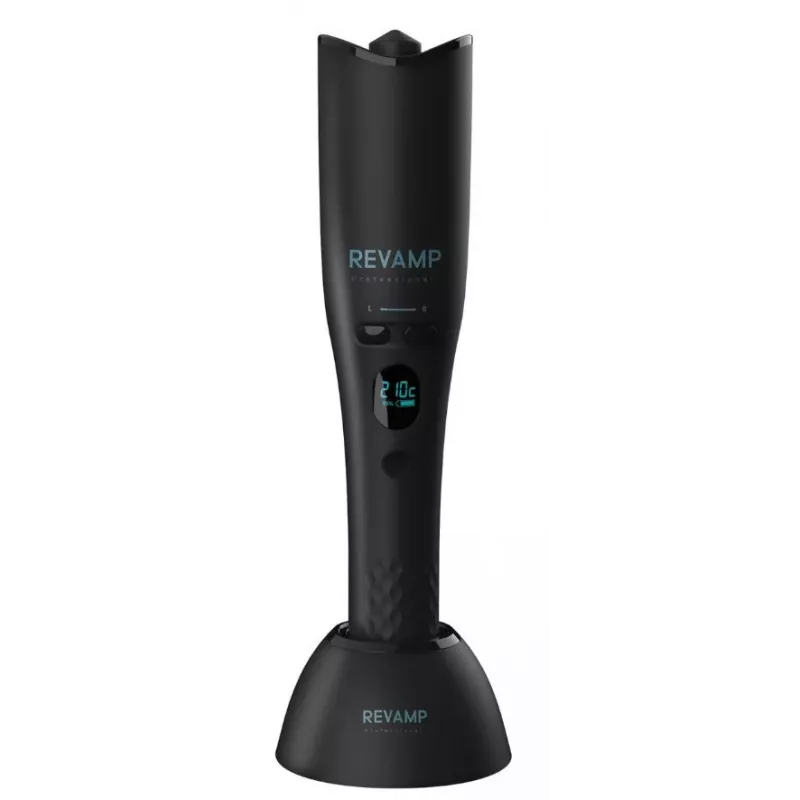 Revamp CL-2750-EU2 iGEN Cordless Progloss Hollywood Curl Automatischer Lockenstab mit Drehfunktion