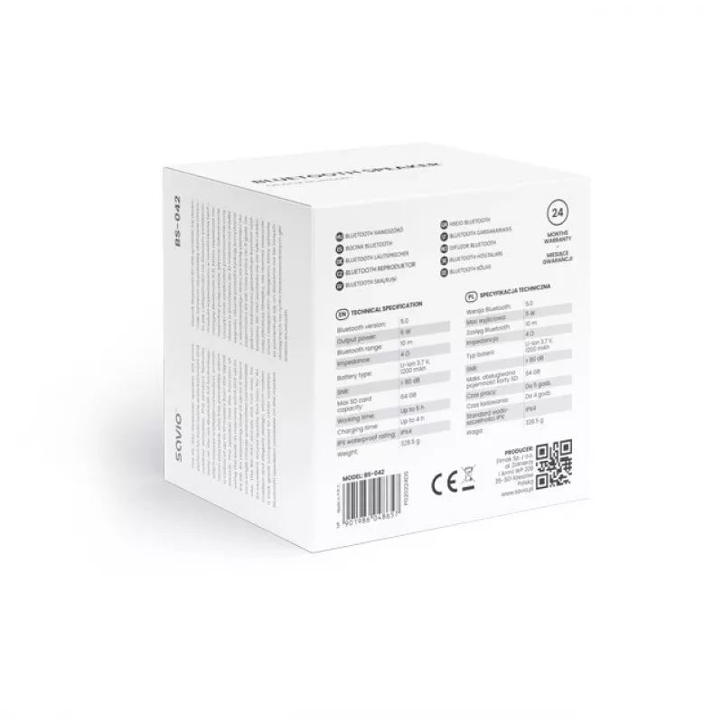 Savio BS-042 Bluetooth-Lautsprecher 5 W
