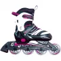 Inline-Skates Muuwmi verstellbar Kindergröße 37–40, pink/schwarz