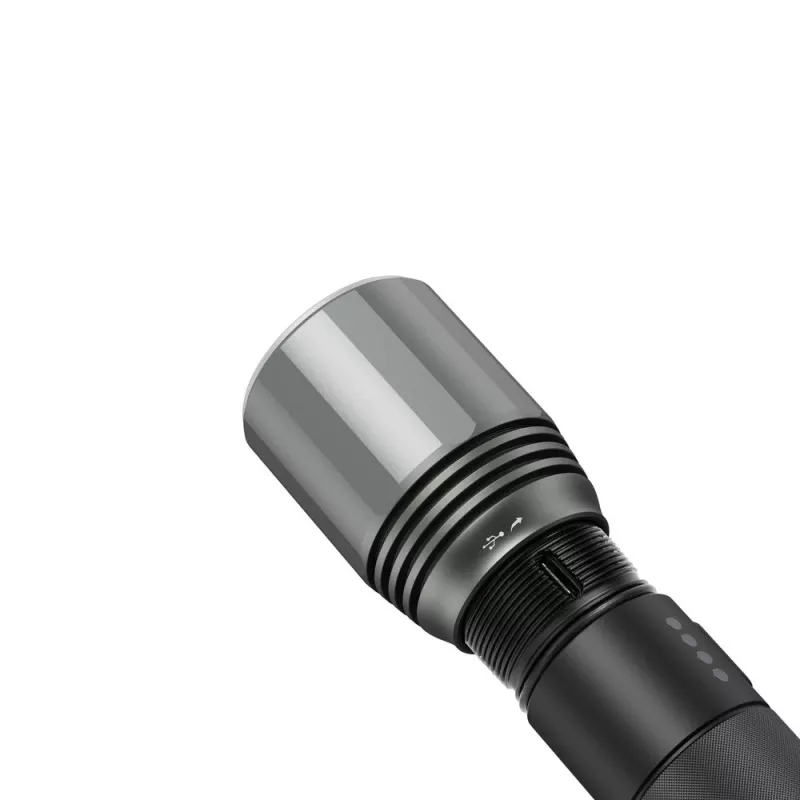 Handheld flashlight Nextool T10 — 2000 lm, 220 m beam, USB‑C, IPX7, Aluminiumgehäuse, 152 mm