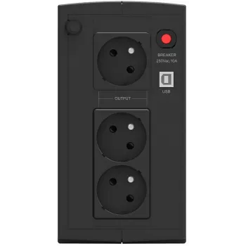 PowerWalker 10121071 unterbrechungsfreie Stromversorgung (USV) Line-Interactive 1 kVA 600 W 3 AC-Ausgänge