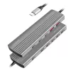 Ultra-slimmer USB 3.2 Hub 2xUSB-A, 8xUSB-C, PD, 100W