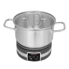 Elektrisches Fondue Gastroback 42568 1,8 l 8 Personen Schwarz Edelstahl