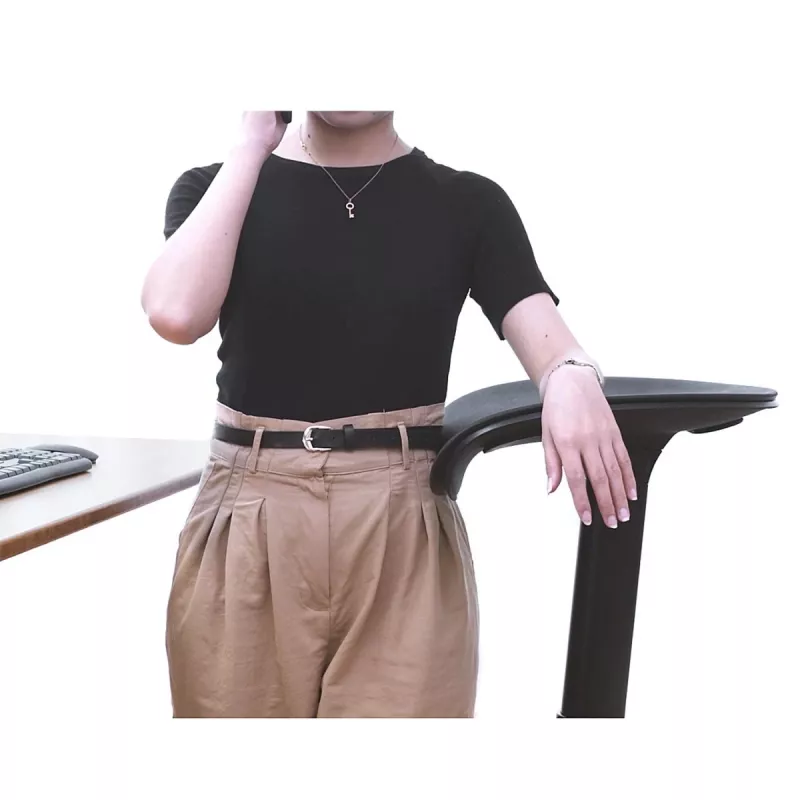 Ergonomischer Stuhl MACLEAN MC-872 — höhenverstellbar, mit Wippmechanismus