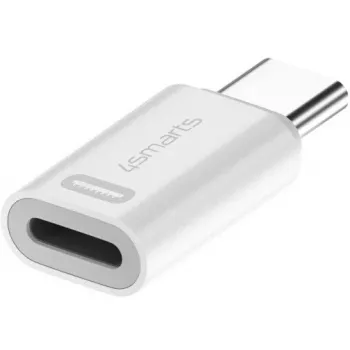 Kabeladapter 4smarts 540711 Lightning USB-C Weiß