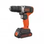 BLACK & DECKER | Akku-Bohrschrauber | BCD001C2-QW | 18 V | 2x1,5 Ah | Lithium