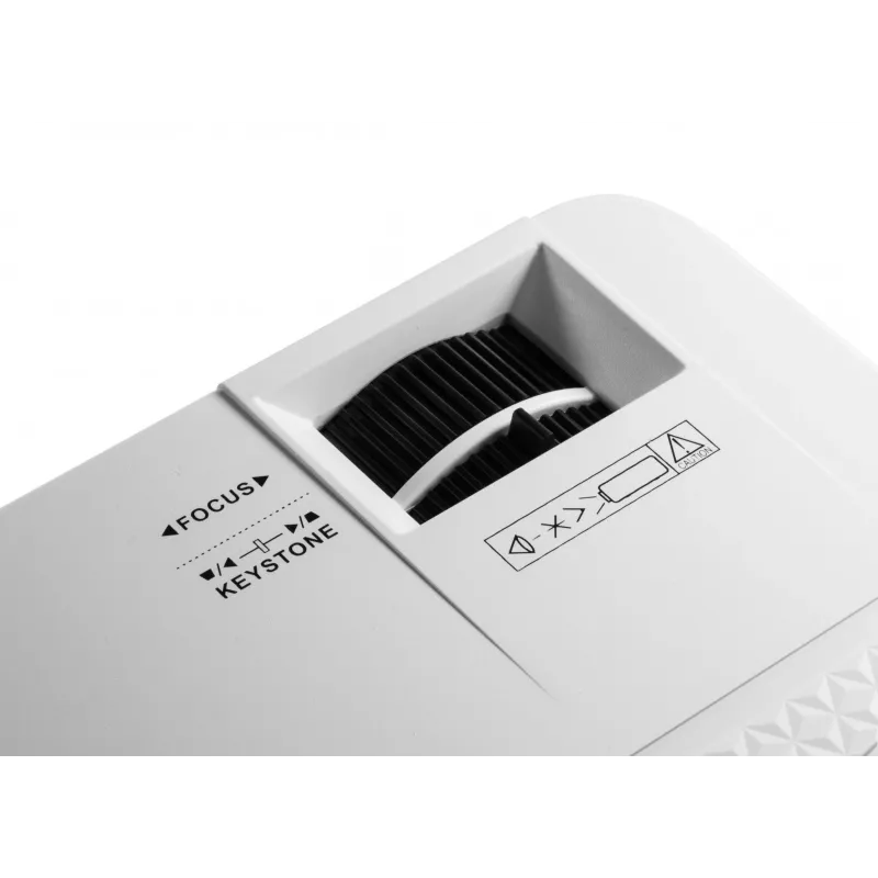 Technaxx TX-113 Standard Throw Projektor 1800 ANSI Lumen LED 800x480 Weiß