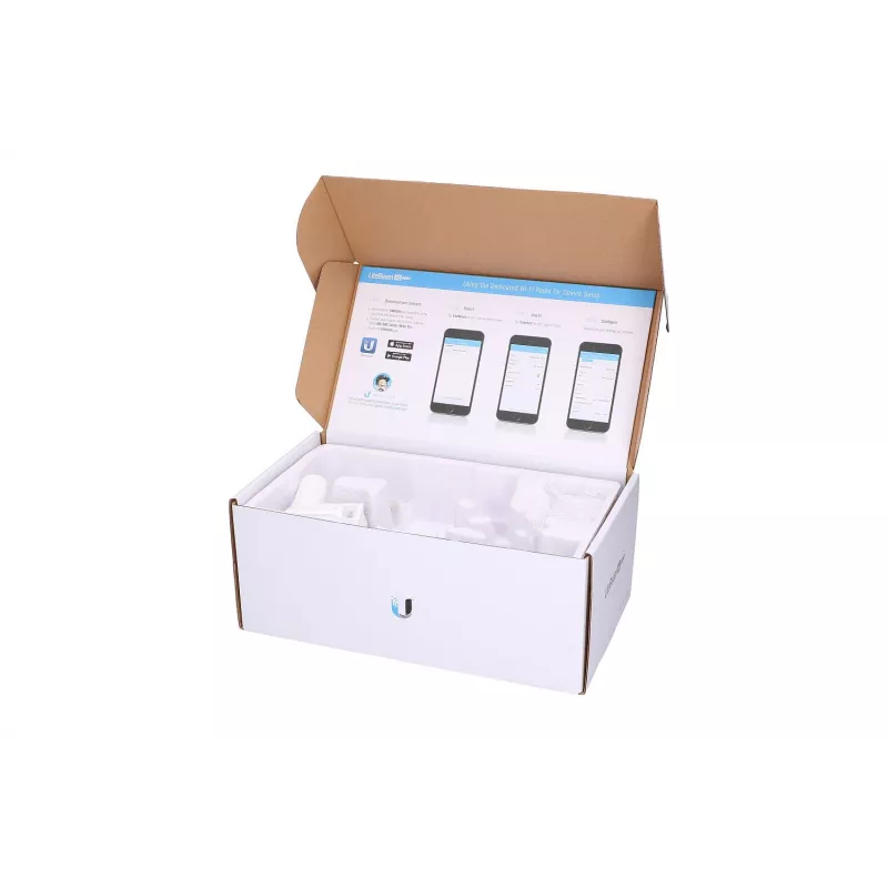 CPE Ubiquiti LBE-5AC-GEN2-5, LiteBeam 5AC, 5 GHz, MIMO, 1x RJ45 1000 Mb/s, 23 dBi, 5er-Pack