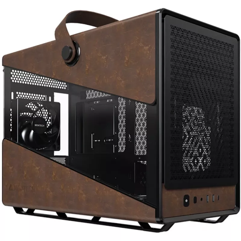PC-Gehäuse Montech Heritage PRO Midi Tower Schwarz
