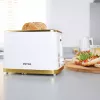 Toaster Petra PT5032WVDE 2-Scheiben, kompakter elektrischer 2-Schlitz-Toaster