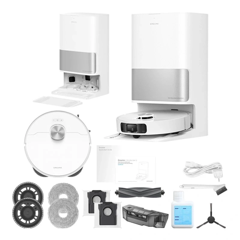 Robot Vacuum Cleaner Dreame L10s Ultra Gen 2 Weiß