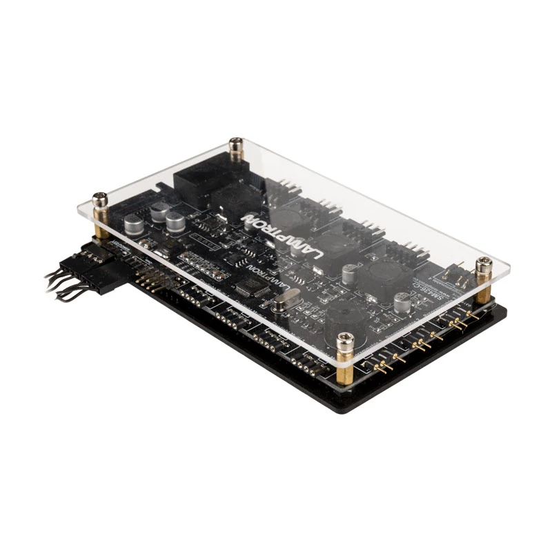 Lamptron SM436 PCI Lüfter- und RGB-LED-Controller, schwarz