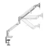 Monitorhalterung LogiLink BP0086 81,3 cm (32 Zoll) Schreibtisch Silber