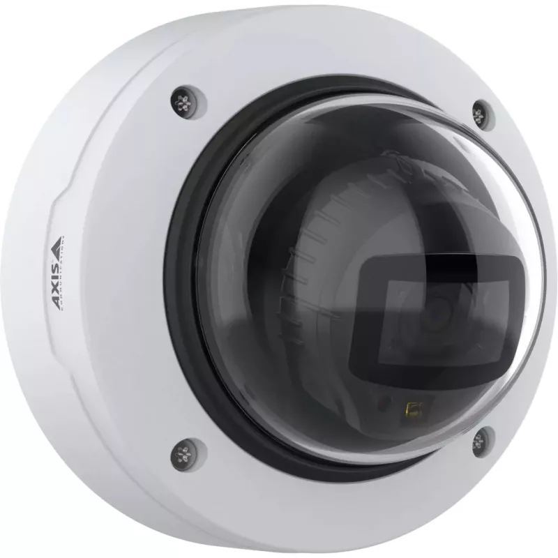 IP-Dome-Sicherheitskamera AXIS P3278-LV — 3840×2160, Innen-/Außenbereich, Decken-/Wandmontage, 103° HFOV, 1/1,8-Zoll-CMOS