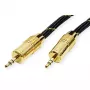 ROLINE GOLD 3,5mm Audio-Verbindungskabel Stecker / Stecker 2,5m (11.09.4283)