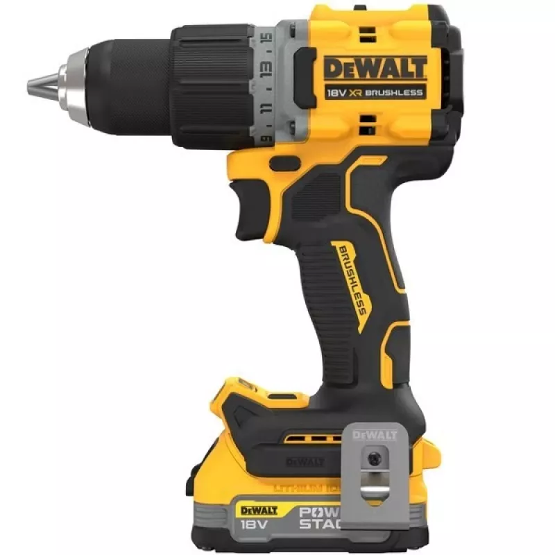 DeWALT DCD800E2T-QW Bohrmaschine 2000 U/min 1,28 kg Schwarz, Gelb