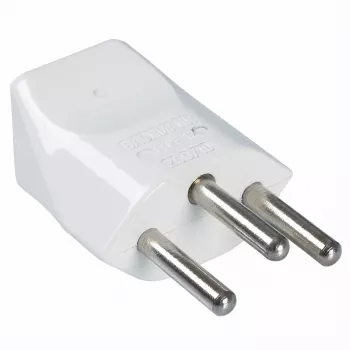 Elektrischer Netzstecker Bachmann 910.275 Weiß