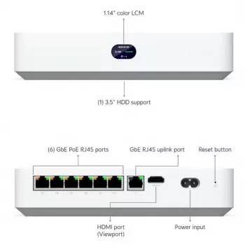 Ubiquiti UNVR-Instant-Kit Video-Überwachungsset Kabelgebunden