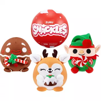 Spielfigur Zuru Snackles Christmas – Überraschungs-Sammelblindbox, sortierte Einzelfigur