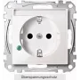 MERTEN SCHUKO-Steckdose 16A MEG2305-0319 Thermoplast polarweiß Überspannungsschutz MEG23 MEG2305-0319 (MEG2305-0319)