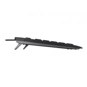 Tastatur CHERRY STREAM TKL USB AZERTY Französisch Schwarz Kabelgebunden 94 Tasten