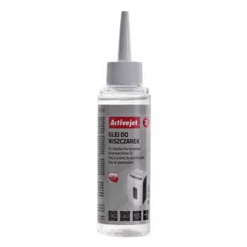 Aktenvernichteröl ActiveJet ASO-125 125 ml Flasche mit Applikator für Büroaktenvernichter