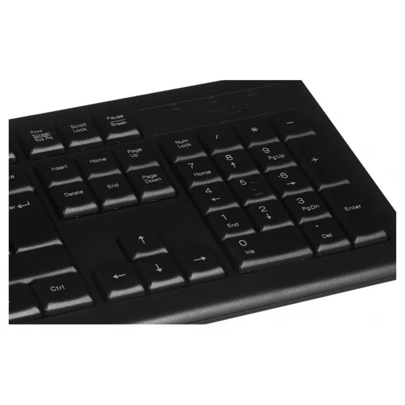 A4Tech KR-85 Tastatur USB QWERTY US Englisch Schwarz