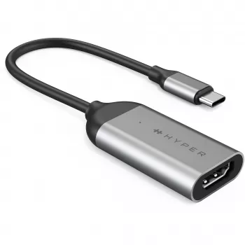 HYPER HD-H8K USB Type-C HDMI Edelstahl
