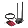 Interne WLAN Bluetooth Netzwerkkarte Cudy WE9300S PCIe, Wi‑Fi 7 (802.11be) Tri‑band 2.4/5/6 GHz, 5765 Mbit/s, Bluetooth 5.4, externe 2x2 Antenne