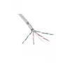 LogiLink Installationskabel, Cat. 5e, U/UTP, 100 m, Grau 4 x 2 AWG 24/1, ungeschirmt, PVC-Kabelmantel, Lieferung (CPV0019)