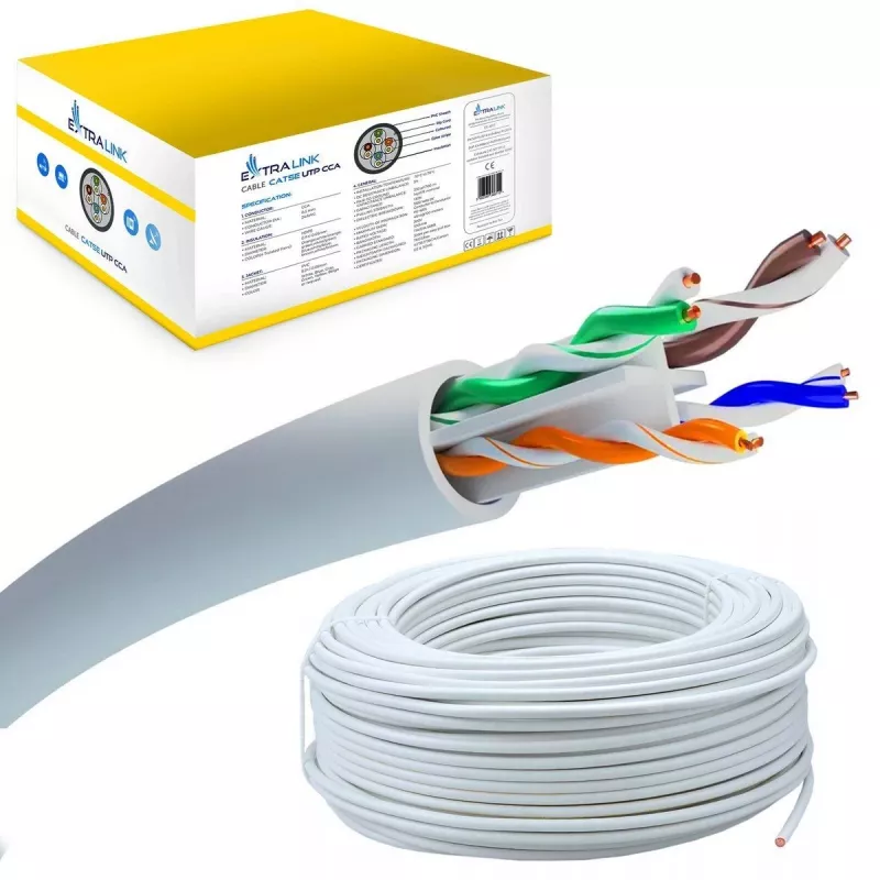Twisted pair Kabel Extralink CAT6 UTP V2 Indoor 305M