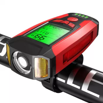 Fahrradlampe Superfire BM01 4-in-1 USB-aufladbar wasserdicht