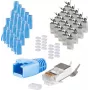RJ-45-Stecker ShiverPeaks 72067-20B Blau