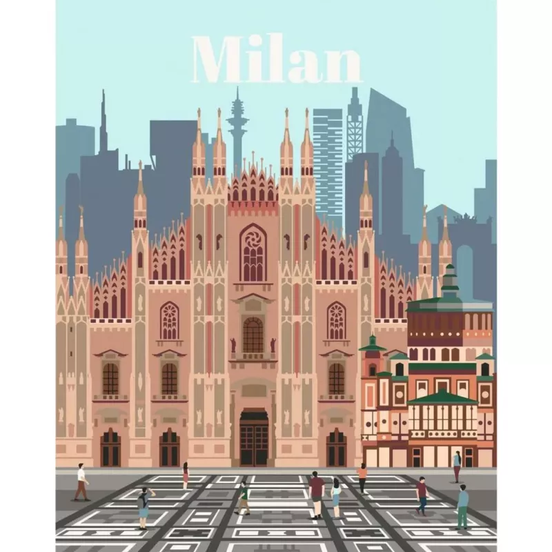 CreArt - Colorful Milan, Malen
