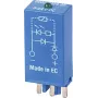 Sockelmodul mit LED und Varistor, Finder 99.02.0.230.98, grüne Anzeige, für Serie 90