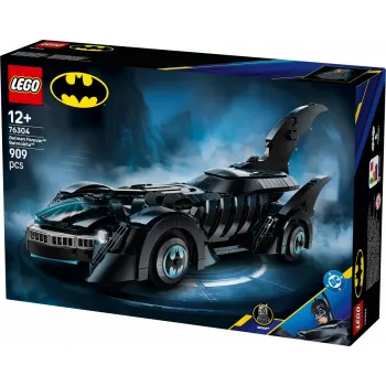 LEGO Konstruktionsset DC Super Heroes Batman Forever Batmobil 76304 — 909 Teile, 1 Minifigur, empfohlenes Alter 12+