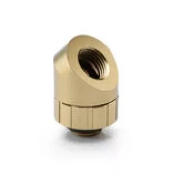 BitsPower Artemis – Stardust Gold, abgewinkeltes 45°-Drehgelenk-Verbindungsstück