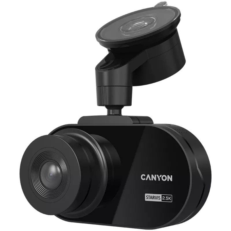 Canyon Dashcam DVR25 WQHD/2.5k/WiFi/App/SD-Karte schwarz Einzelhandel