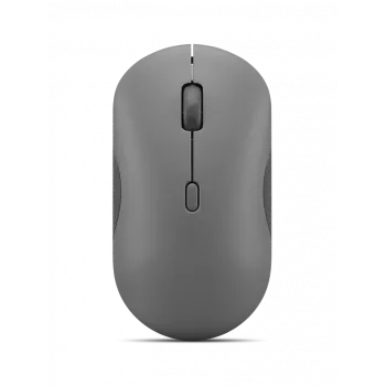 Computermaus Lenovo 350 beidhändig Bluetooth Optisch 2400 DPI, 6 Tasten, grau