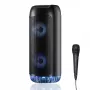 PartyBox UNI kabelloser Lautsprecher mit Mikrofon und Karaoke-Funktion Bluetooth 5.0 MT3174