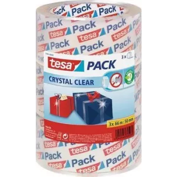 Packband Tesa Packband 57831-00-01 transparent, 66 m × 50 mm, 3er-Pack