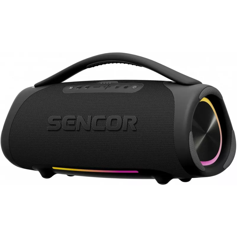 Tragbarer Lautsprecher SENCOR RESONEXMAXI, 100 W, IPX7 wasserdicht, 10.000 mAh Akku, Bluetooth 5.3, USB-C-Ladung
